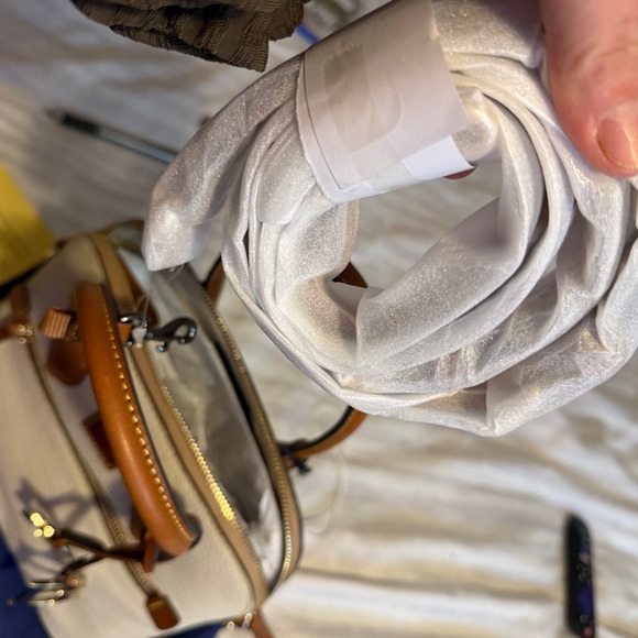 Dooney & Bourke Tan and Cream Satchel - Picture 6 of 7